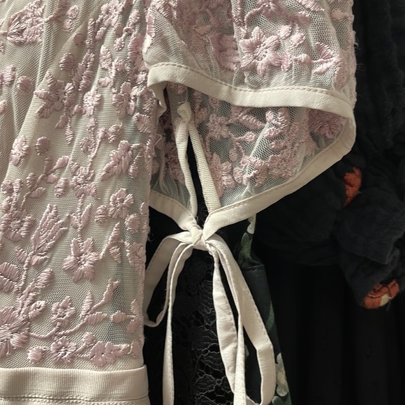 NWT Needle & Thread Embroidered Tulle Midi Dress - Picture 10 of 12